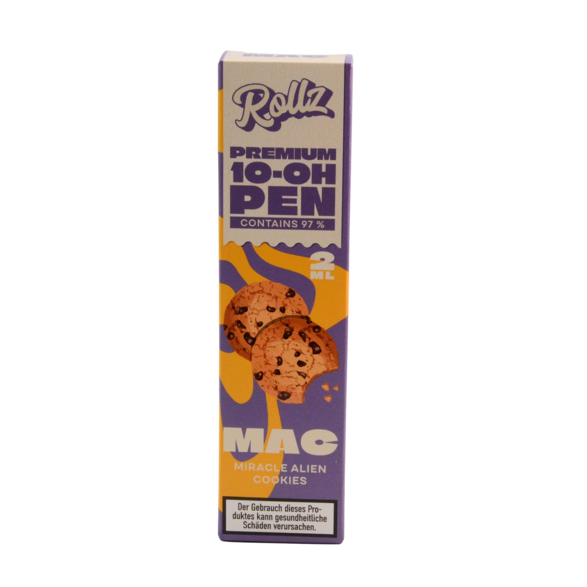 Rollz Vape 10-OH-HHC THC CBD Super Sauce Vapo Vaporizer Blüten HHC CBG CBG9 CBC M.A.C. MAC Miracle Alien Cookies