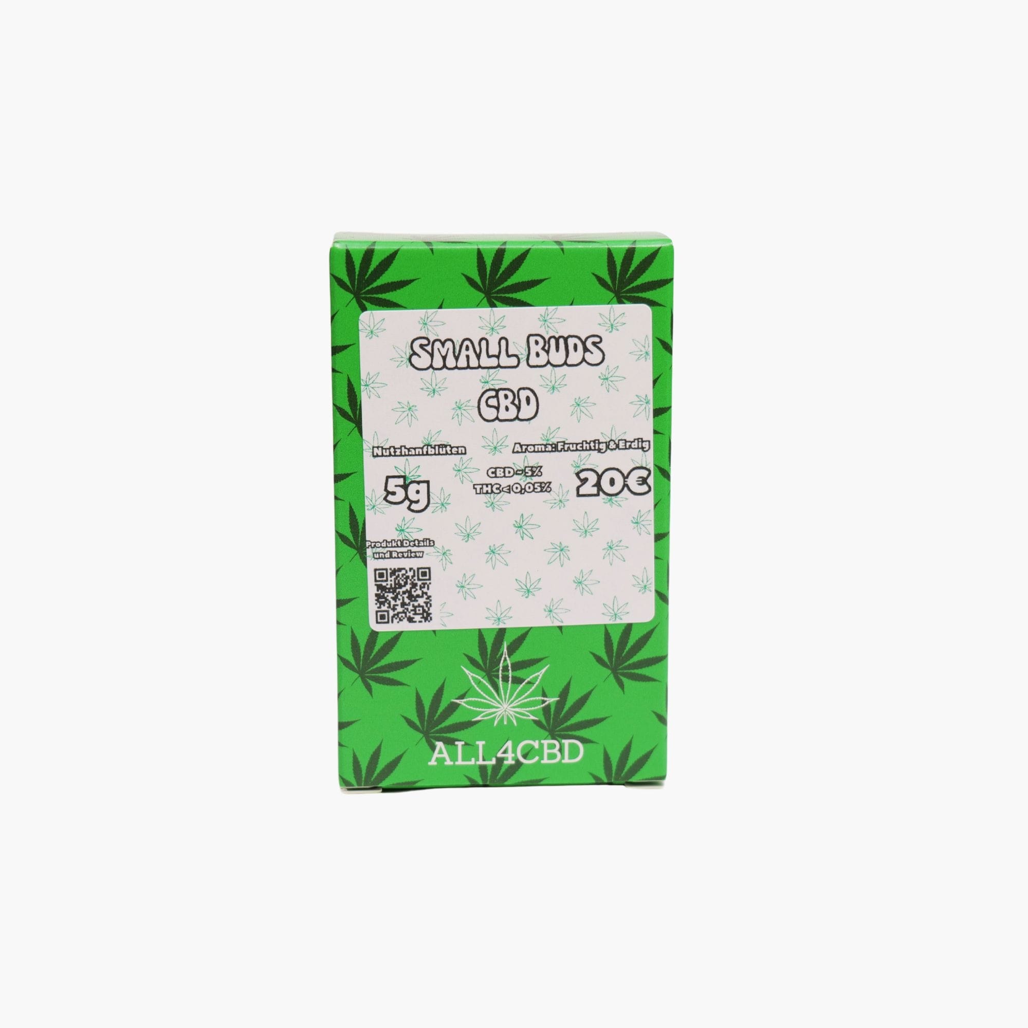Small Buds – Pure CBD Blüten 5g Verpackung